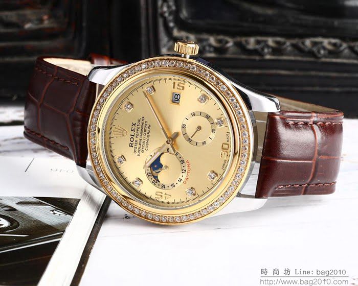 ROLEX勞力士 實物拍攝 高級定制 全自動機械機芯 男士腕表  wssb4679